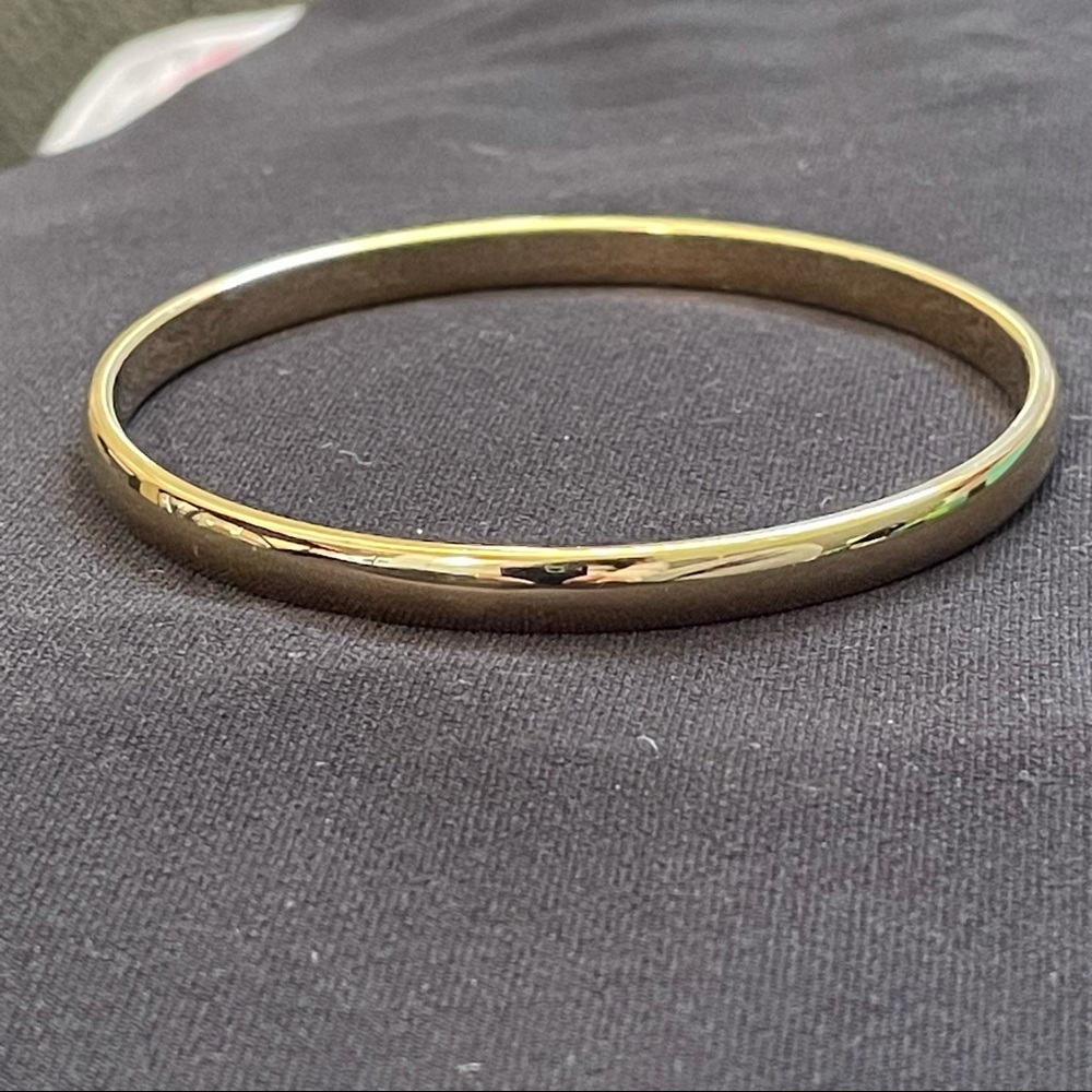 Monet Gold Toned Bangles set of 2 - Picture 8 of 9